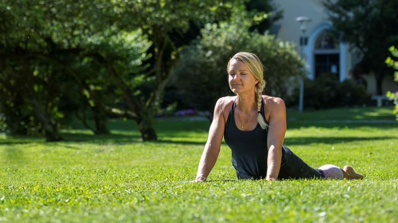 Yoga im Kurpark